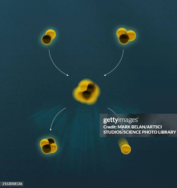 illustrations, cliparts, dessins animés et icônes de nuclear fusion, illustration - fusion nucléaire