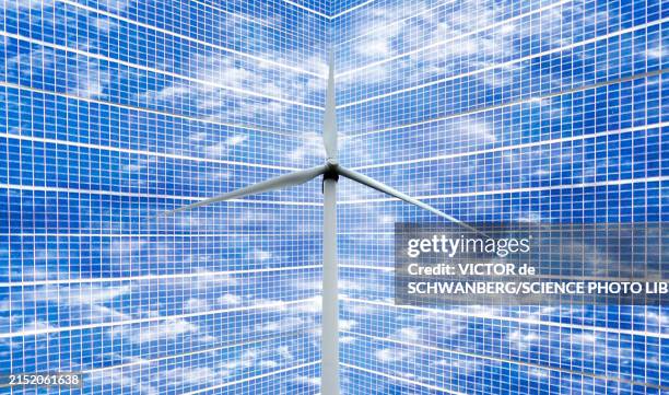 sustainable energy, conceptual illustration - sourcing stock illustrations