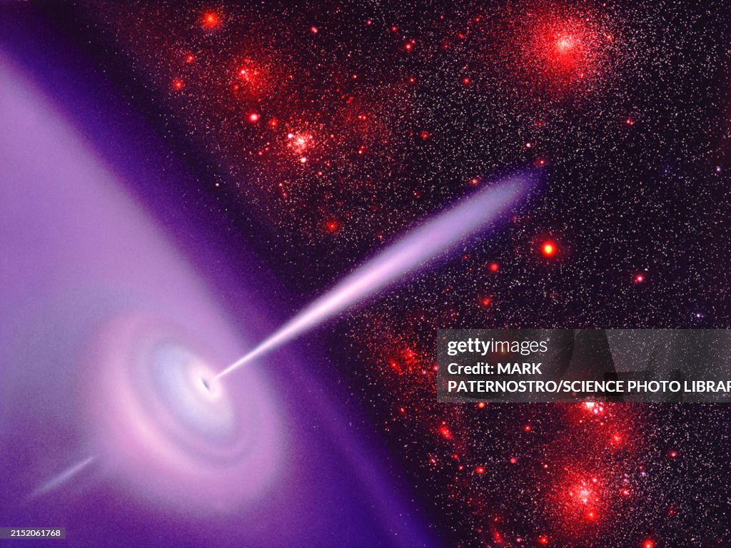 Cygnus X-1 black hole, illustration