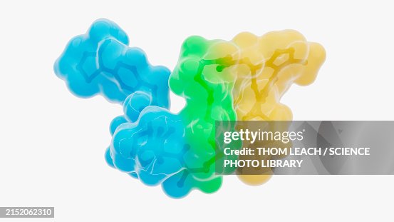 PROTAC molecule, illustration PROTAC molecule, illustration