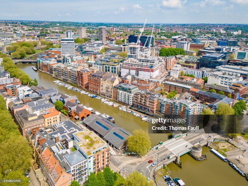Bristol-Kanal und Stadtzentrum