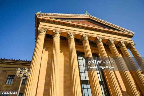 philadelphia museum of art - philadelphia museum of art stock pictures, royalty-free photos & images