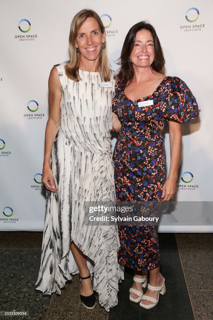 Maria Whitehead and Michelle Sinkler attend the Open Space Institute ...