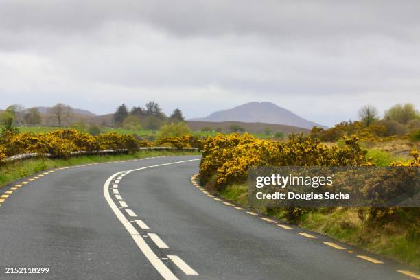 drive through connemara in ireland - national landmark stock pictures, royalty-free photos & images