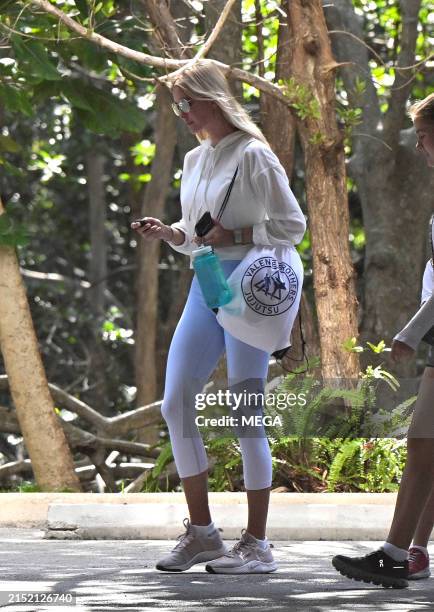 Ivanka Trump is seen taking her children to their Jiu-jitsu class on May 10, 2024 in Miami, Florida.