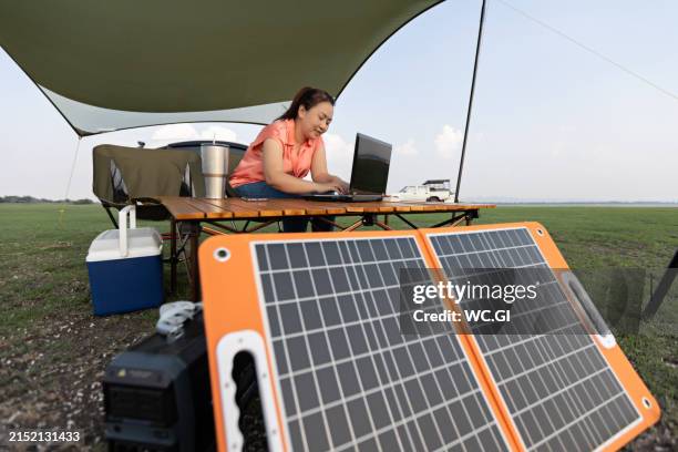 Solar Remote Workings 210 Flexible Solar Cells Stock Photos, High-Res Pictures, and Images ...