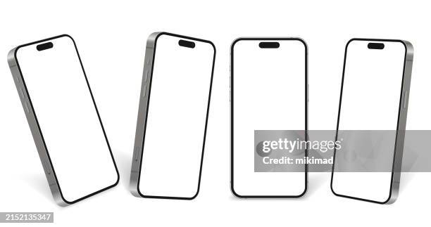 realistic vector mockup digital tablet, mobile phone, smart phone, laptop and computer monitor. ui / ux design. vector illustration, modern digital devise, digital template. 3d stock illustration. eps 10. - angle stock illustrations