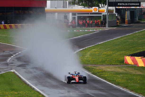 ITA: Ferrari F1 Spray Guard Testing Session