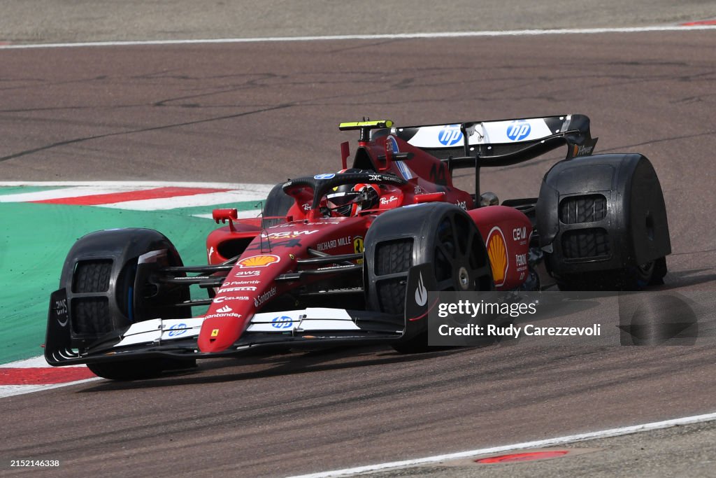 Ferrari F1 Spray Guard Testing Session