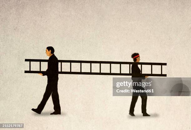 Ladder Direction 117 Uneven Ladder Stock Photos, High-Res Pictures, and Images - Getty ...