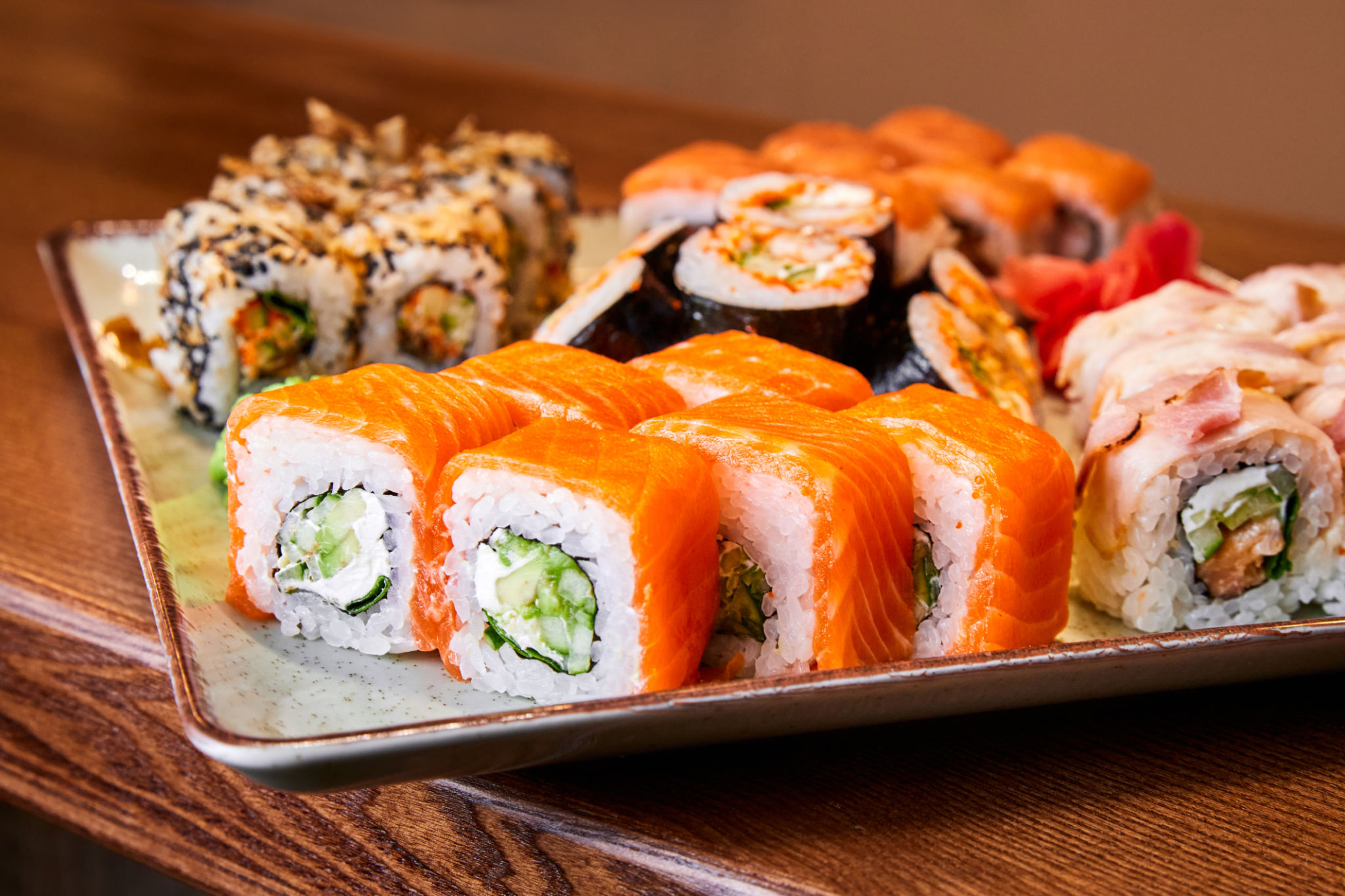 sushi rolls