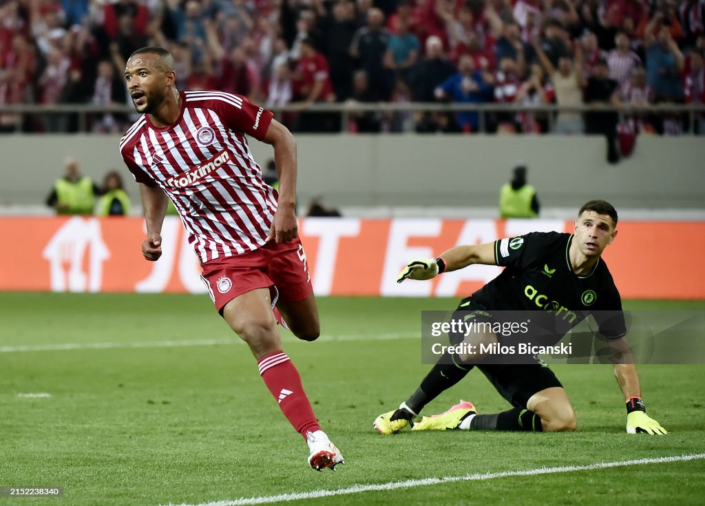 Olympiacos FC v Aston Villa: Semi-final Second Leg - UEFA Europa Conference League 2023/24