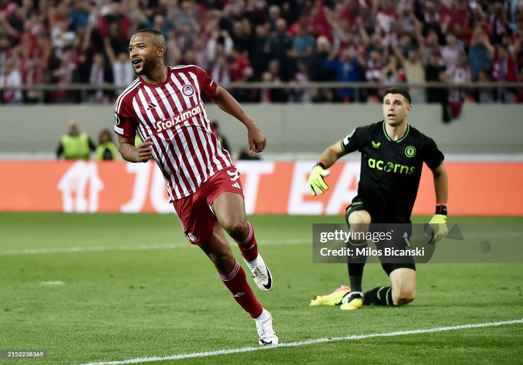 Olympiacos FC v Aston Villa: Semi-final Second Leg - UEFA Europa Conference League 2023/24