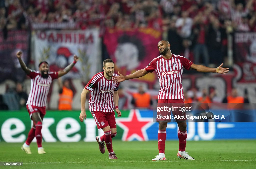 Olympiacos FC v Aston Villa: Semi-final Second Leg - UEFA Europa Conference League 2023/24