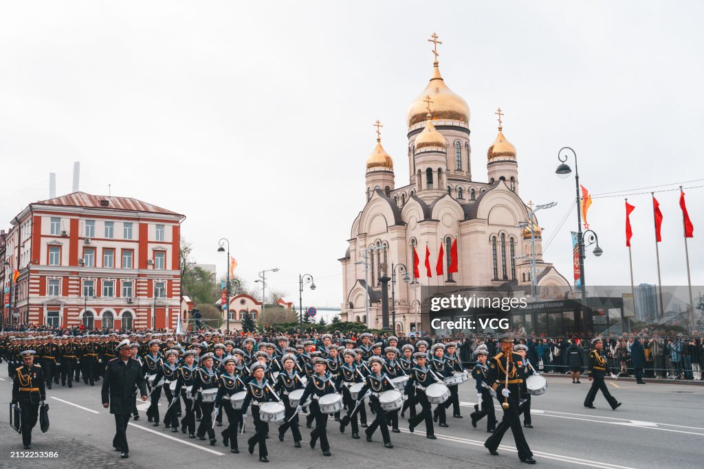 Russia Celebrates Victory Day With Military Parade