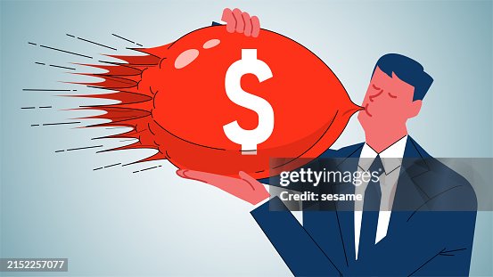 Inflation Fat Exploding Excessive Growth And Inflation Bursting Of Financial Bubbles ...