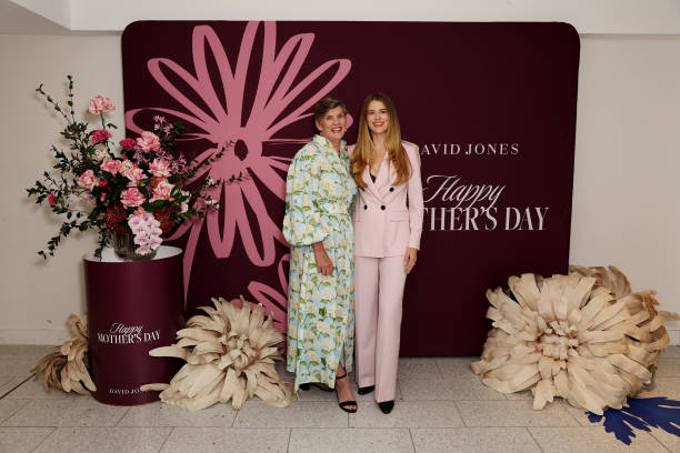 AUS: Celebrities Attend David Jones Mother's Day High Tea