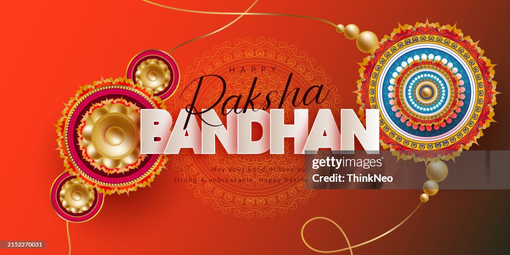 K&n Rakaha Happy Raksha Bandhan Beautiful Greeting Card High-Res Vector Graphic ...