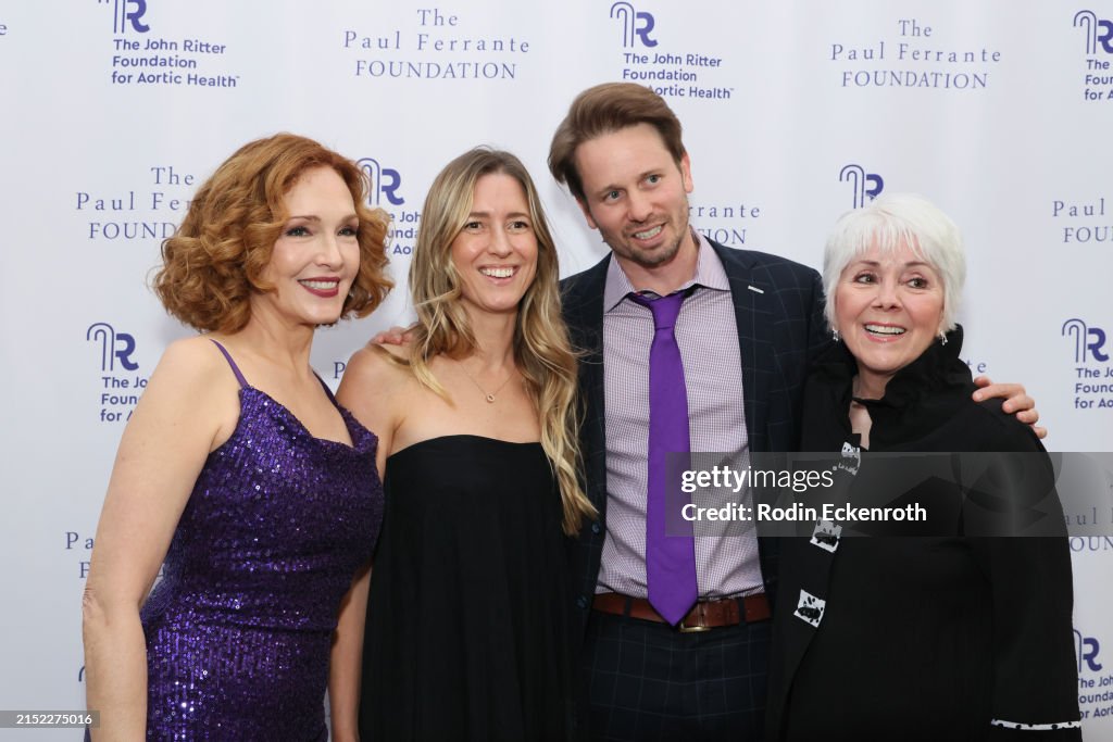 Lelia Ritter Amy Yasbeck, Lelia Parma, Tyler Ritter, and Joyce DeWitt attend The ...