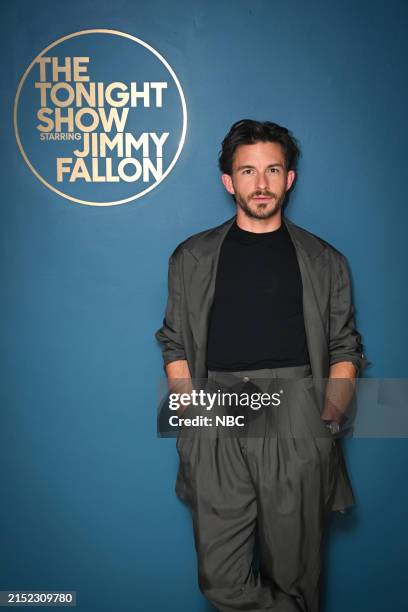Episode 1972 -- Pictured: Actor Jonathan Bailey poses backstage on Monday, May 13, 2024 --