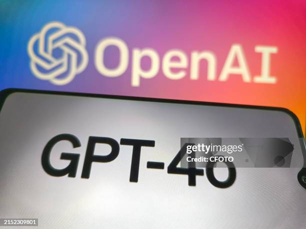 OpenAI launches its new artificial intelligence model GPT-4o, Illustration designed in Suqian City, Jiangsu province, China, on May 14, 2024.