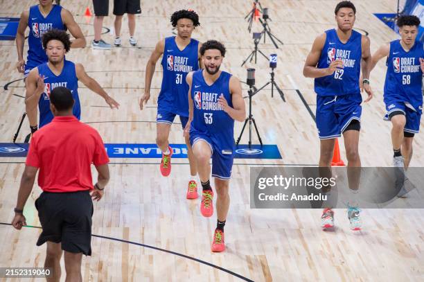 Nba Draft Testing Agility Test Photos and Premium High Res Pictures - Getty Images