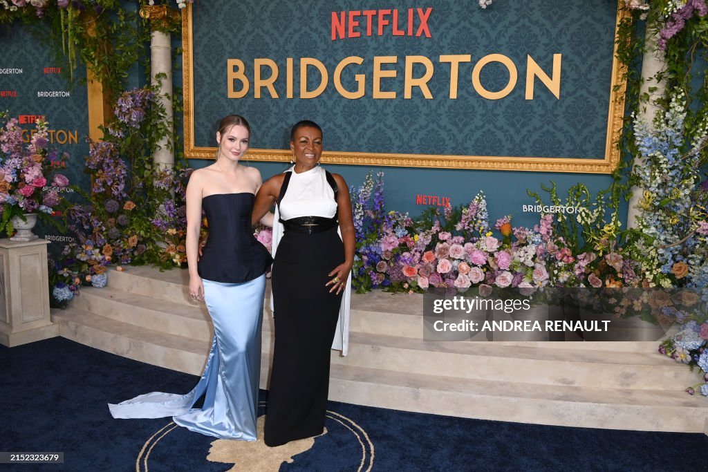 US-ENTERTAINMENT-FILM-BRIDGERTON-series-celebrity-netflix