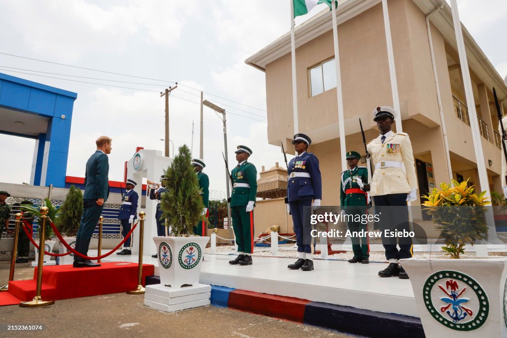 The Duke and Duchess of Sussex Visit Nigeria - Day 1