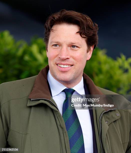 Lieutenant Colonel Johnny Thompson, equerry to King Charles III, attends the Royal Windsor Endurance event in Windsor Great Park on day 3 of the 2024...