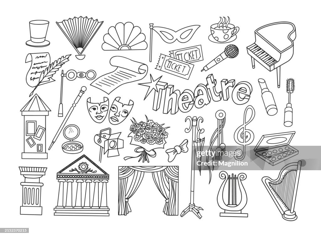 Theater Doodle Set