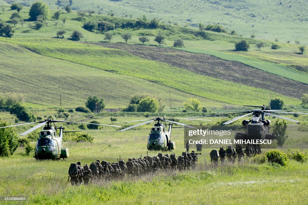 ROMANIA-US-NATO-EXERCISE-SWIFT RESPONSE 24