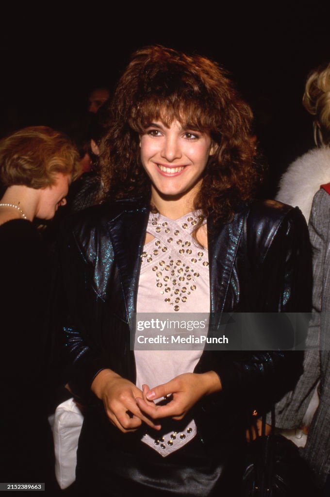 Danielle Brisebois Circa 1980's Credit: News Photo - Getty Images