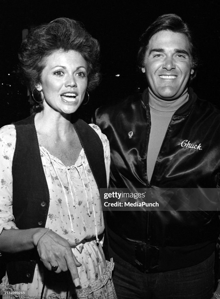 Jo Ann Pflug and Chuck Woolery Circa 1980's Credit: News Photo - Getty ...