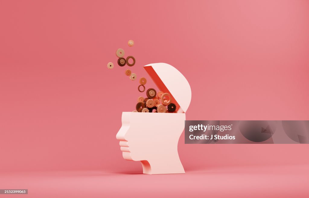 Gears flying out of head
