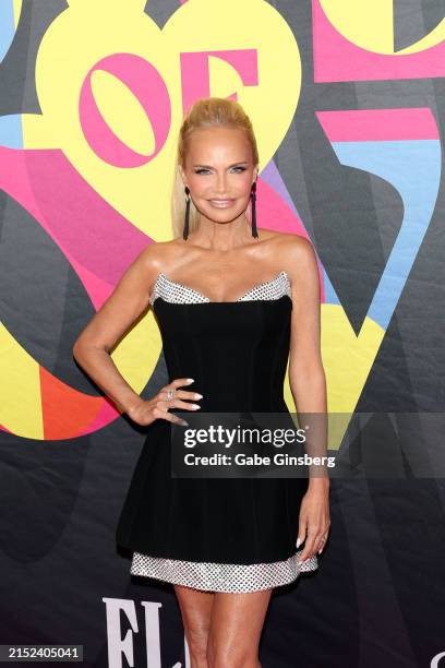 Kristin Chenoweth attends the 27th Annual Power of Love Gala hosted by Keep Memory Alive on May 10, 2024 in Las Vegas, Nevada.