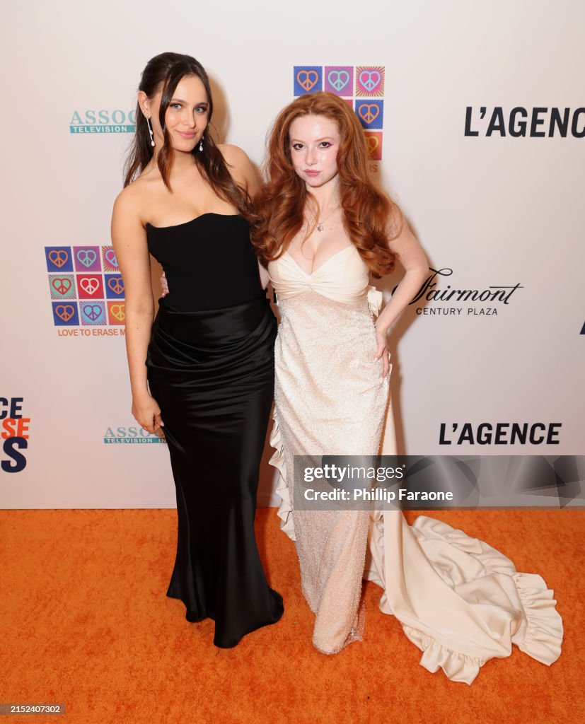 Mary Rickel Mariella Rickel and Francesca Capaldi attend the 31st Annual Race To ...
