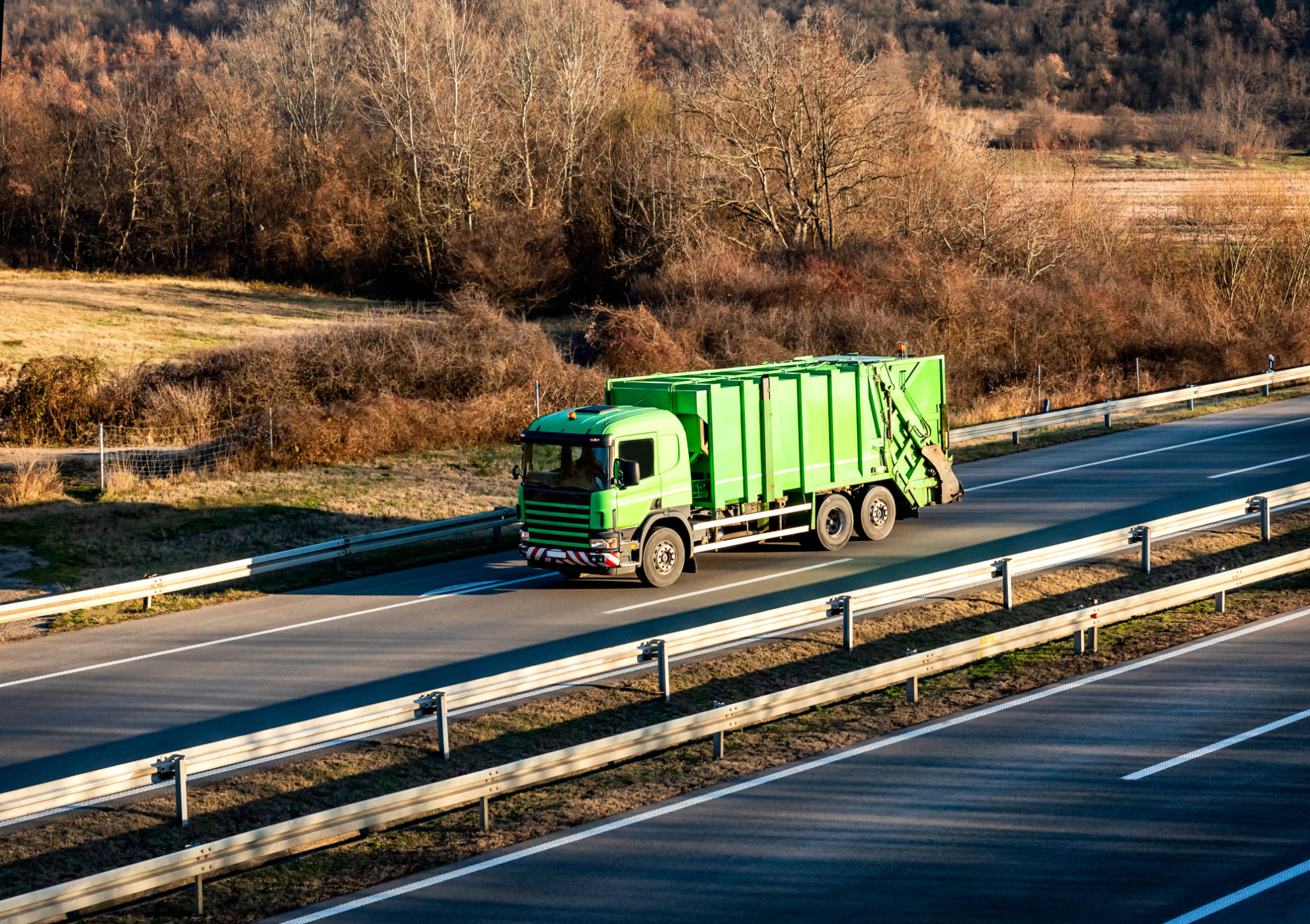 recycling truck