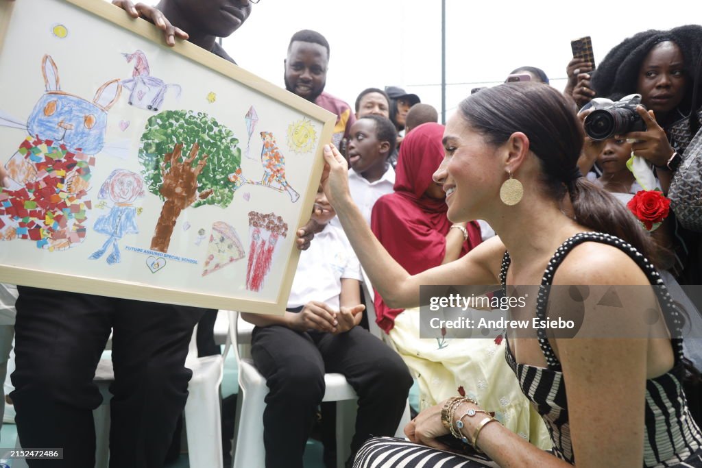 The Duke and Duchess of Sussex Visit Nigeria - Day 2