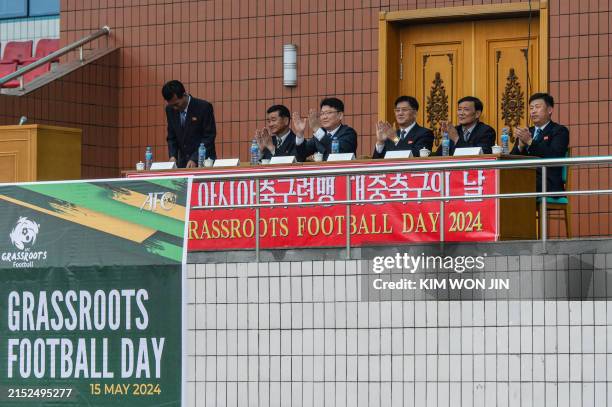 Pyongyang Football 21 East Pyongyang Stadium Stock Photos, High-Res Pictures, and Images ...
