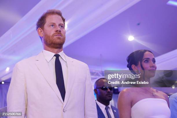Prince Harry, Duke of Sussex, and Meghan, Duchess of Sussex visit Nigeria Unconquered, a charity organisation that works in collaboration with the...