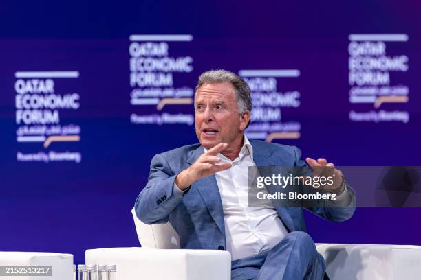 Steven Witkoff, founder of Witkoff Group, speaks on a panel at the Qatar Economic Forum in Doha, Qatar, on Wednesday, May 15, 2024. More than 1,000...