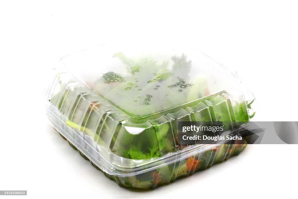 Carry out meal of fresh salad
