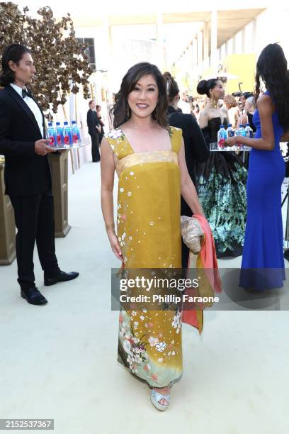 Kristi Yamaguchi attends FIJI Water at The 3rd Annual Gold House GOLD GALA at The Music Center on May 11, 2024 in Los Angeles, California.