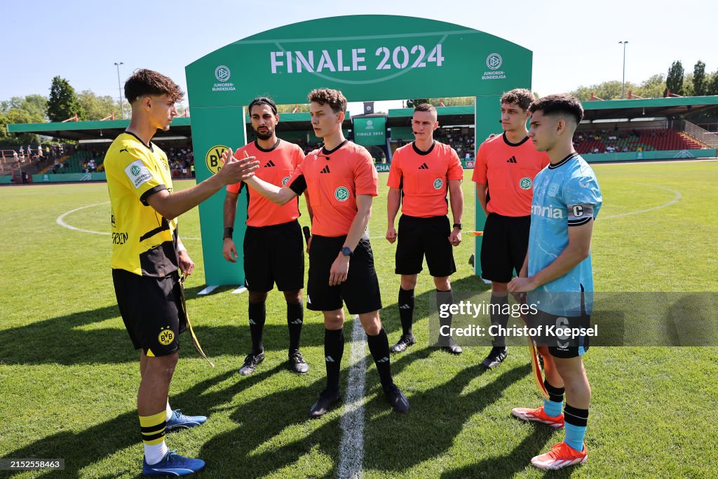 Borussia Dortmund v Bayer 04 Leverkusen - B Juniors German Championship Final
