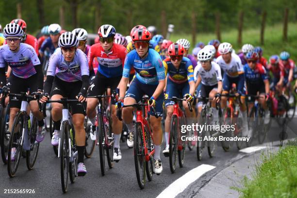Nadia Quagliotto of Italy and Team Laboral Kutxa – Fundacion Euskadi and Shirin Van Anrooij of The Netherlands and Team Lidl – Trek - UCI Women's...