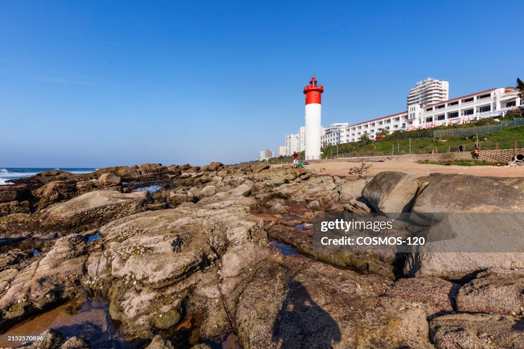 Omslunga Rocks Umhlanga Rocks With Radisson Blu Hotel High-Res Stock Photo - Getty Images
