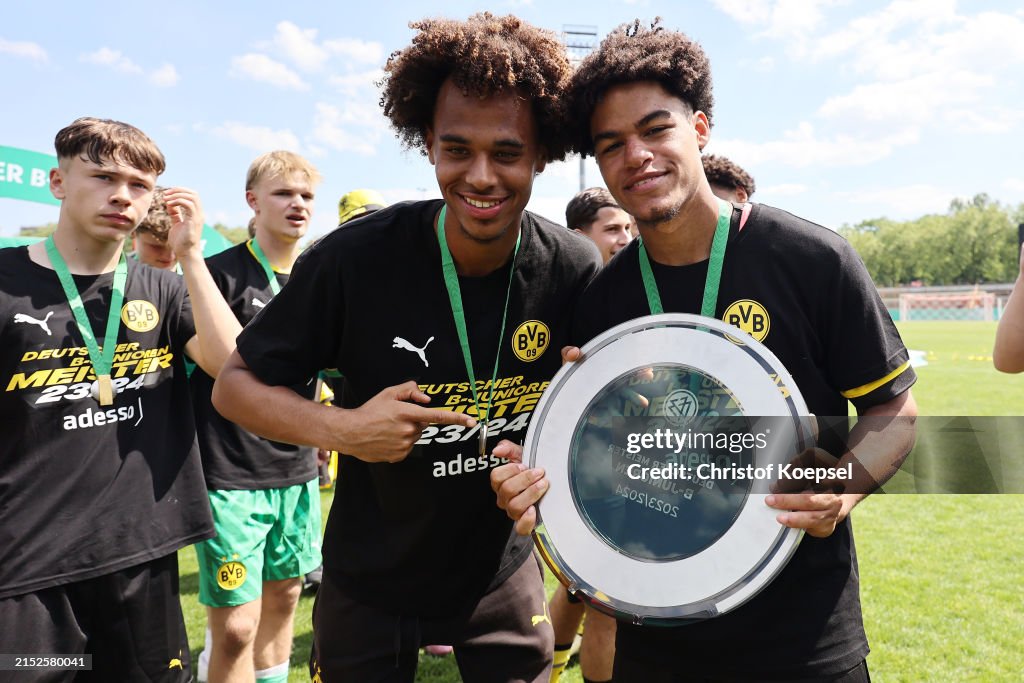 Borussia Dortmund v Bayer 04 Leverkusen - B Juniors German Championship Final
