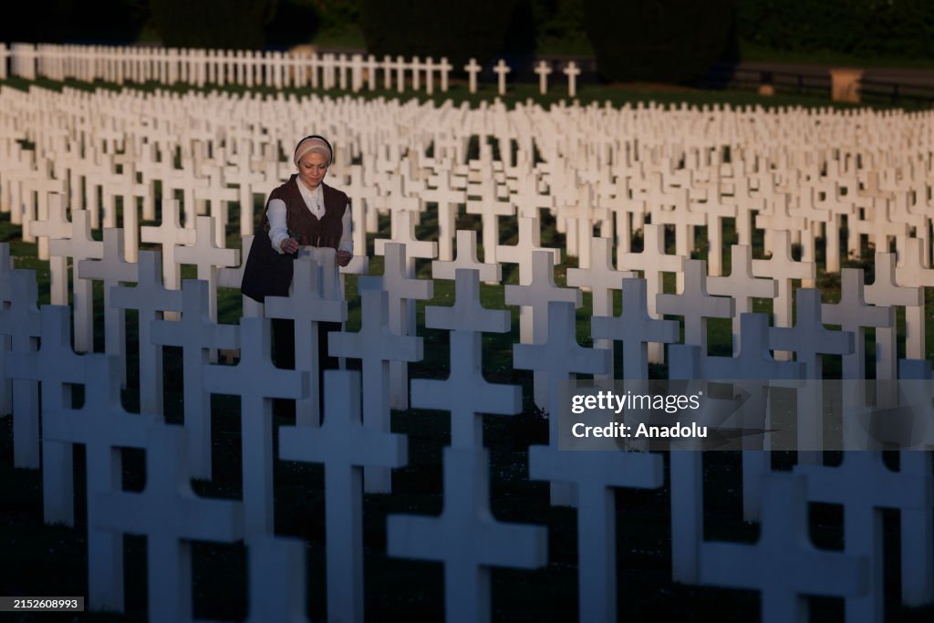 Douaumont Ossuary commemorates the Battle of Verdun, the longest battle in modern history