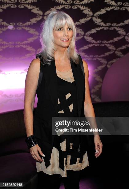 Emmylou Harris attends the Country Music Hall of Fame and Museum's "All For The Hall" Benefit at Club Nokia on in Los Angeles, California.