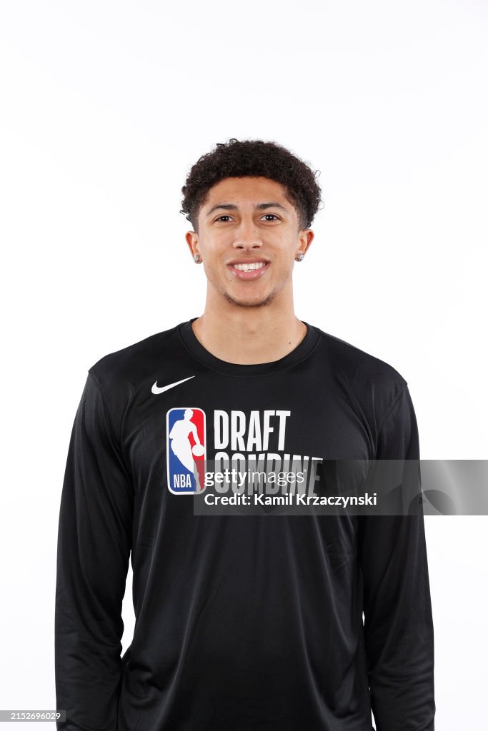 Cliff Reed Nba Dominique Clifford poses for a portrait during the 2024 NBA Combine ...